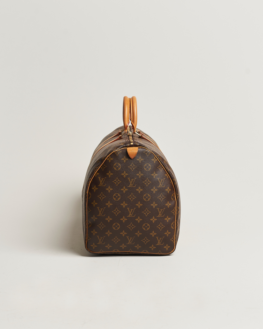 Herren | Louis Vuitton Pre-Owned Keepall 55 Bag Monogram | Louis Vuitton Pre-Owned | Keepall 55 Bag Monogram