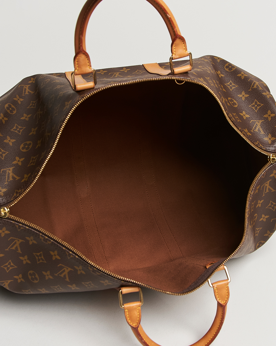 Herren | Louis Vuitton Pre-Owned Keepall 55 Bag Monogram | Louis Vuitton Pre-Owned | Keepall 55 Bag Monogram