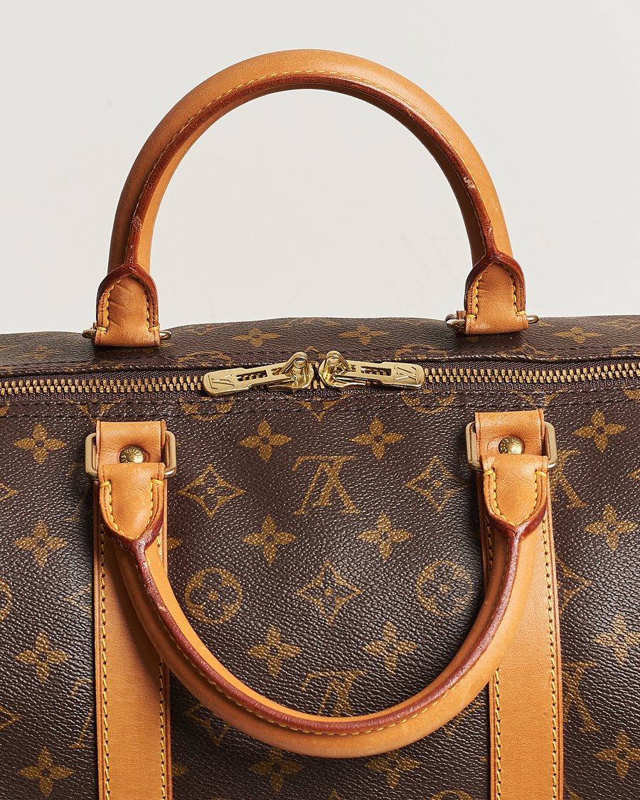 Herren | Louis Vuitton Pre-Owned Keepall 55 Bag Monogram | Louis Vuitton Pre-Owned | Keepall 55 Bag Monogram