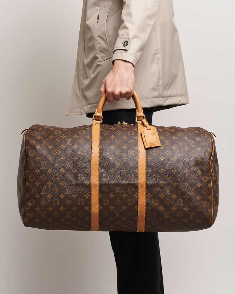 Herren | Pre-Owned & Vintage Bags | Louis Vuitton Pre-Owned | Keepall 60 Bag Monogram 