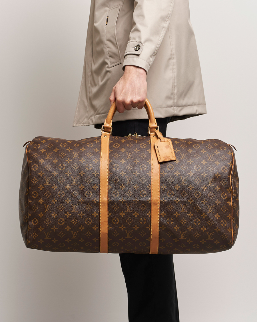 Herren | Louis Vuitton Pre-Owned Keepall 60 Bag Monogram | Louis Vuitton Pre-Owned | Keepall 60 Bag Monogram