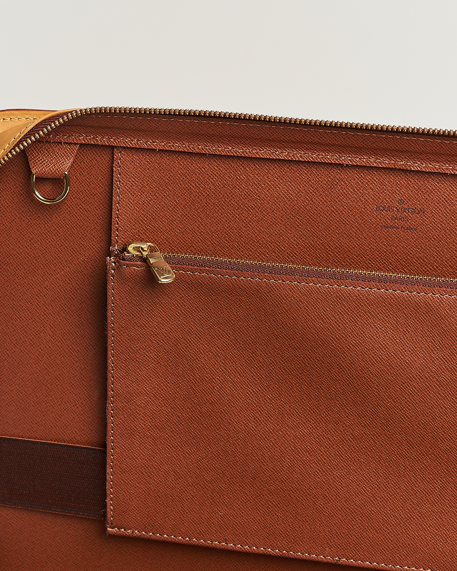 Herren | Louis Vuitton Pre-Owned Briefcase Leather  | Louis Vuitton Pre-Owned | Briefcase Leather 
