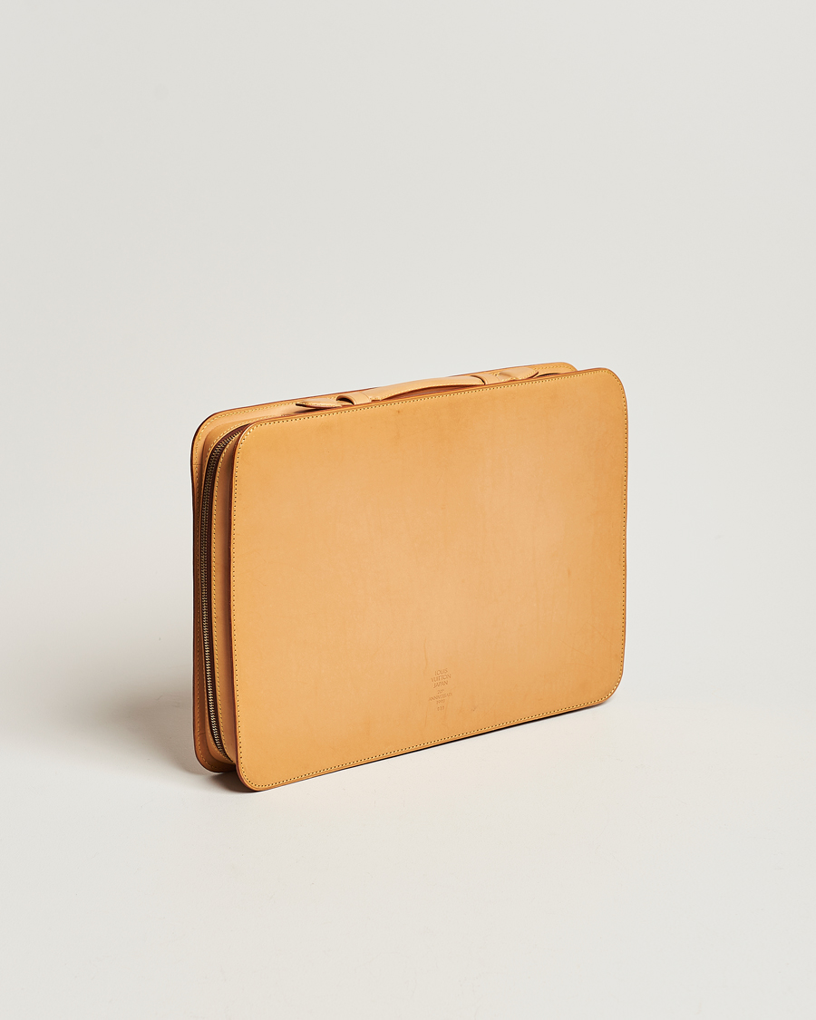 Herren | Louis Vuitton Pre-Owned Briefcase Leather  | Louis Vuitton Pre-Owned | Briefcase Leather 