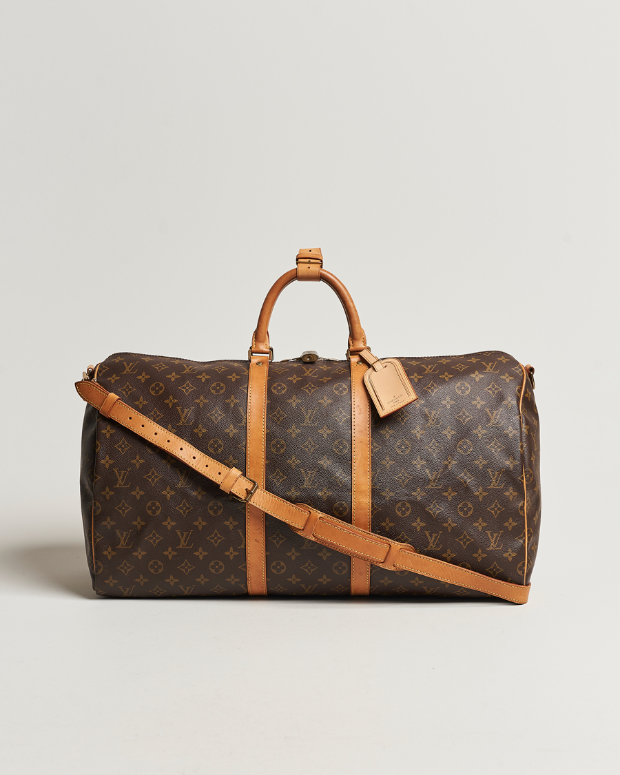 Herren | Louis Vuitton Pre-Owned Keepall Bandoulière 55 Monogram | Louis Vuitton Pre-Owned | Keepall Bandoulière 55 Monogram