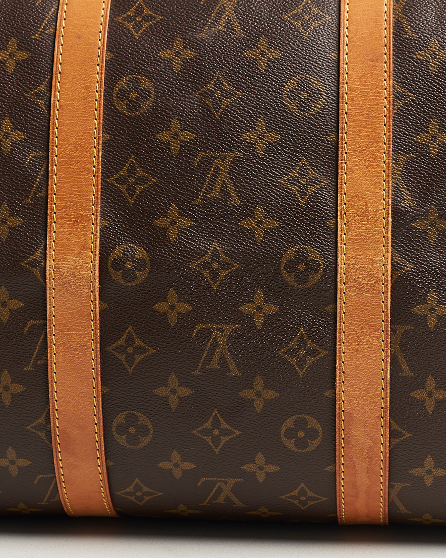 Herren | Louis Vuitton Pre-Owned Keepall Bandoulière 55 Monogram | Louis Vuitton Pre-Owned | Keepall Bandoulière 55 Monogram