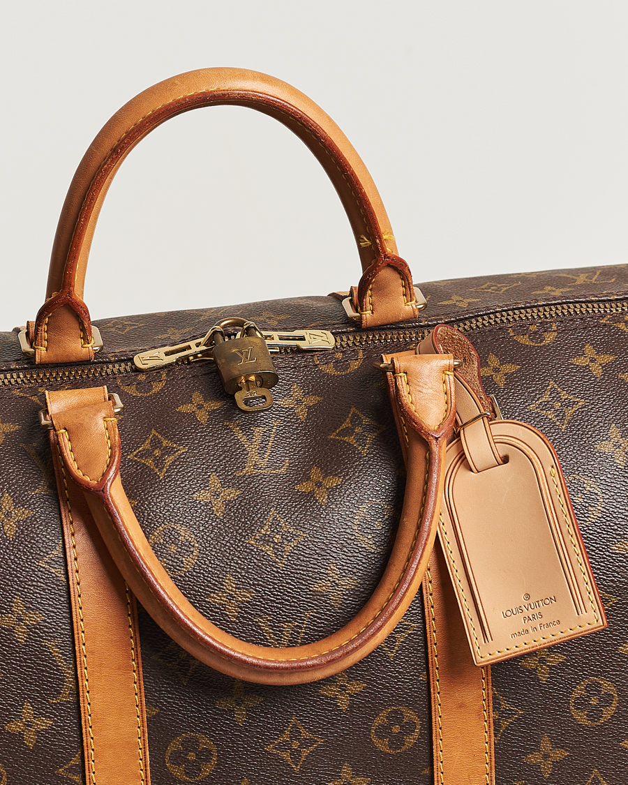 Herren | Louis Vuitton Pre-Owned Keepall Bandoulière 55 Monogram | Louis Vuitton Pre-Owned | Keepall Bandoulière 55 Monogram