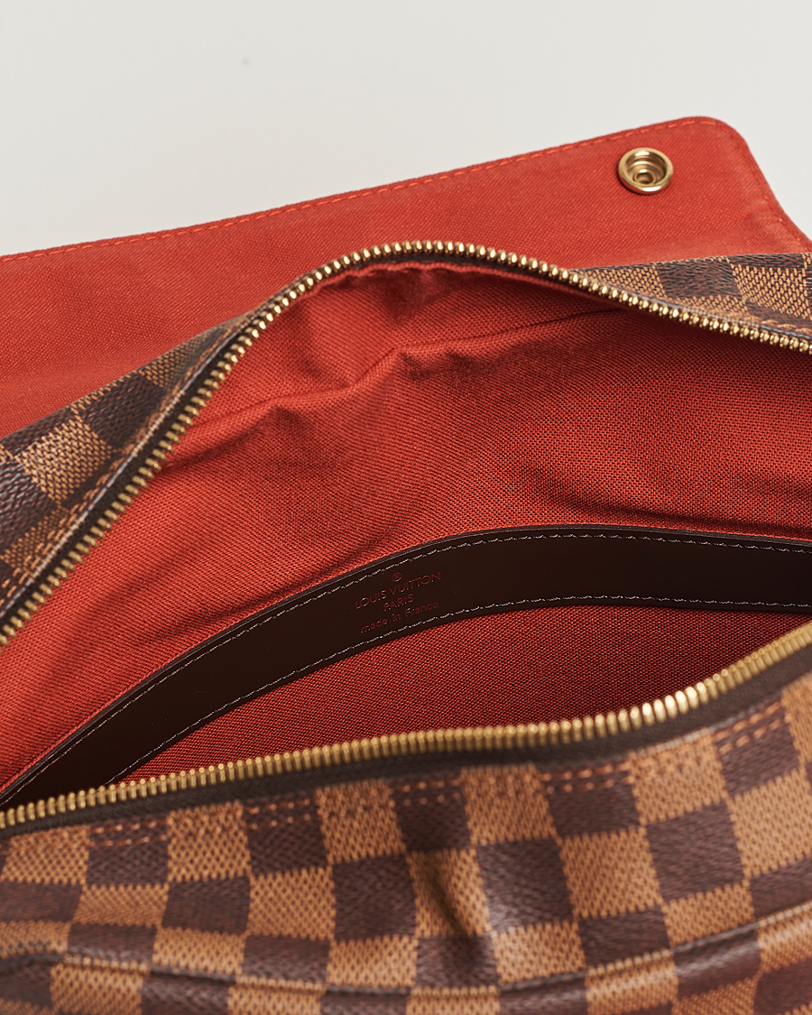 Herren | Louis Vuitton Pre-Owned Naviglio Messenger Bag Damier Ebene | Louis Vuitton Pre-Owned | Naviglio Messenger Bag Damier Ebene