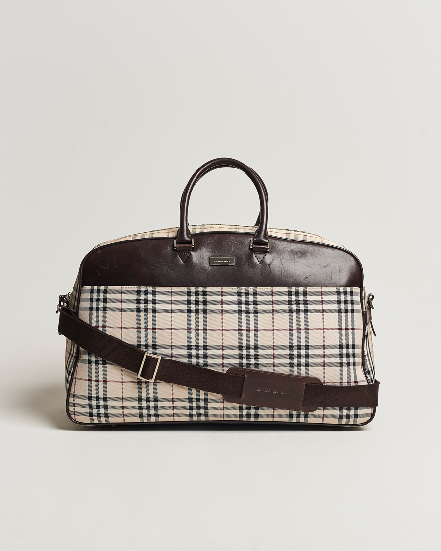 Herren | Burberry Pre-Owned Travel Bag House Check | Burberry Pre-Owned | Travel Bag House Check