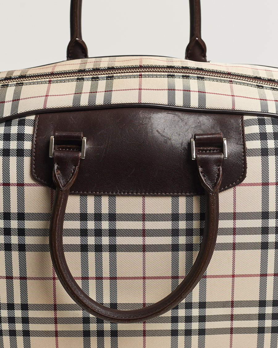 Herren | Burberry Pre-Owned Travel Bag House Check | Burberry Pre-Owned | Travel Bag House Check