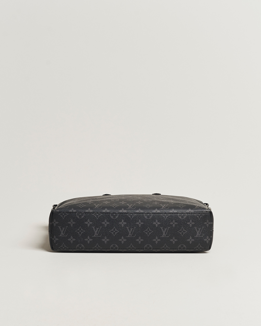 Herren | Louis Vuitton Pre-Owned Briefcase Explorer Monogram Eclipse | Louis Vuitton Pre-Owned | Briefcase Explorer Monogram Eclipse