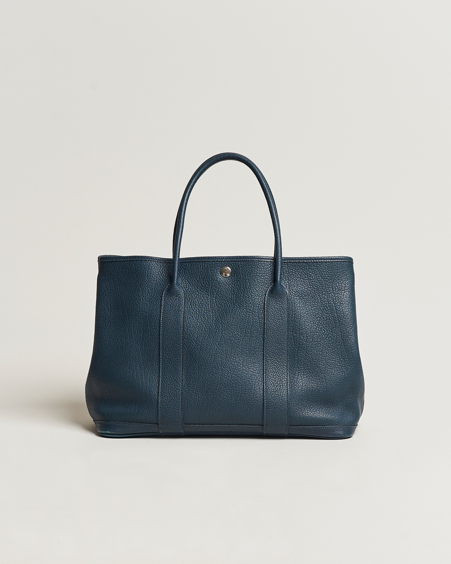 Herren | Hermès Pre-Owned Garden Party 36 Tote Togo Blue | Hermès Pre-Owned | Garden Party 36 Tote Togo Blue