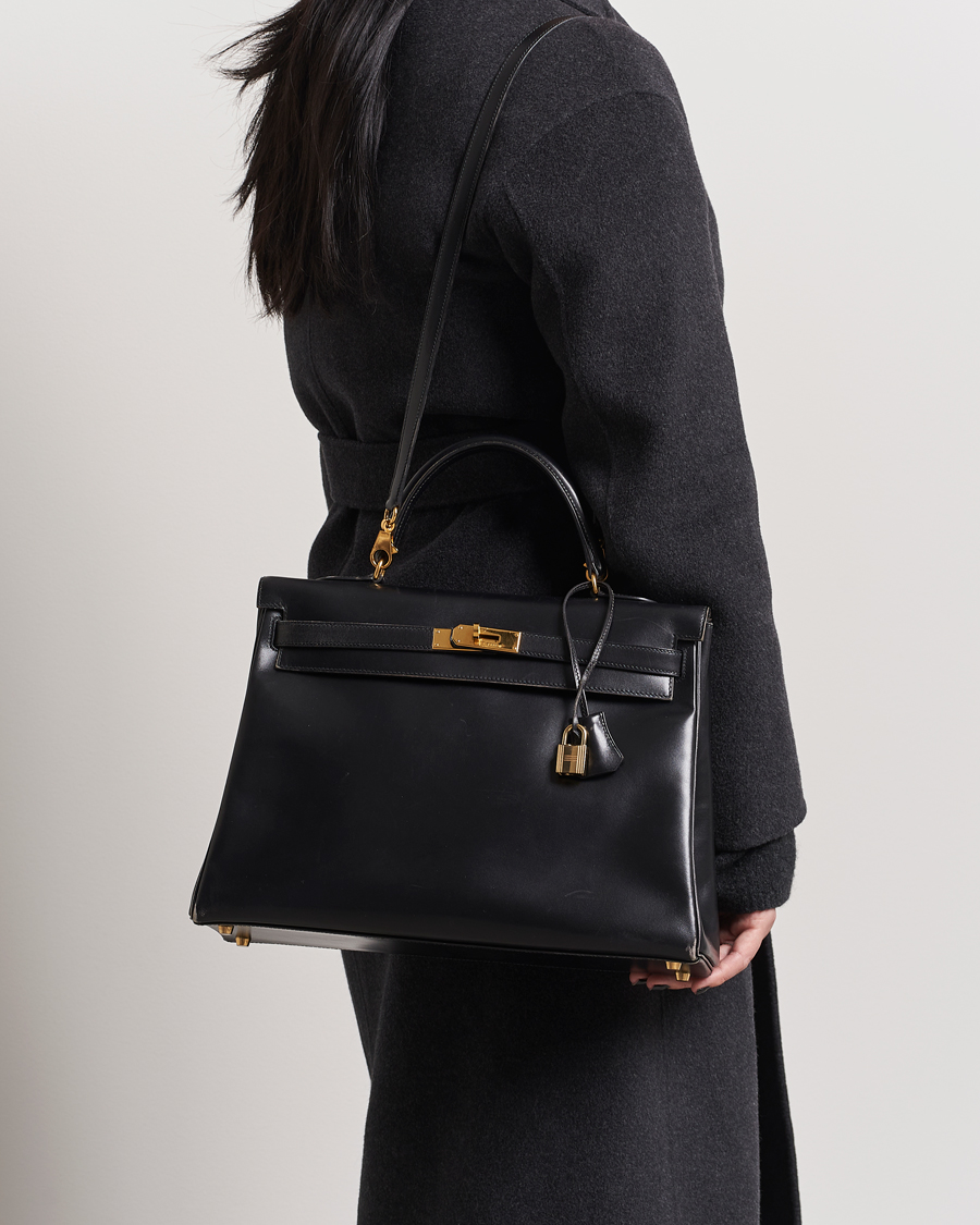 Herren | Gifts for Her | Hermès Pre-Owned | Kelly 35 Handbag Black 