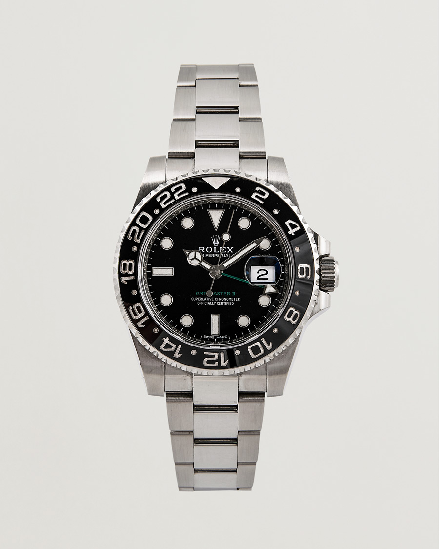 Herren | Rolex Pre-Owned GMT-Master II 116710LN Silver | Rolex Pre-Owned | GMT-Master II 116710LN Silver