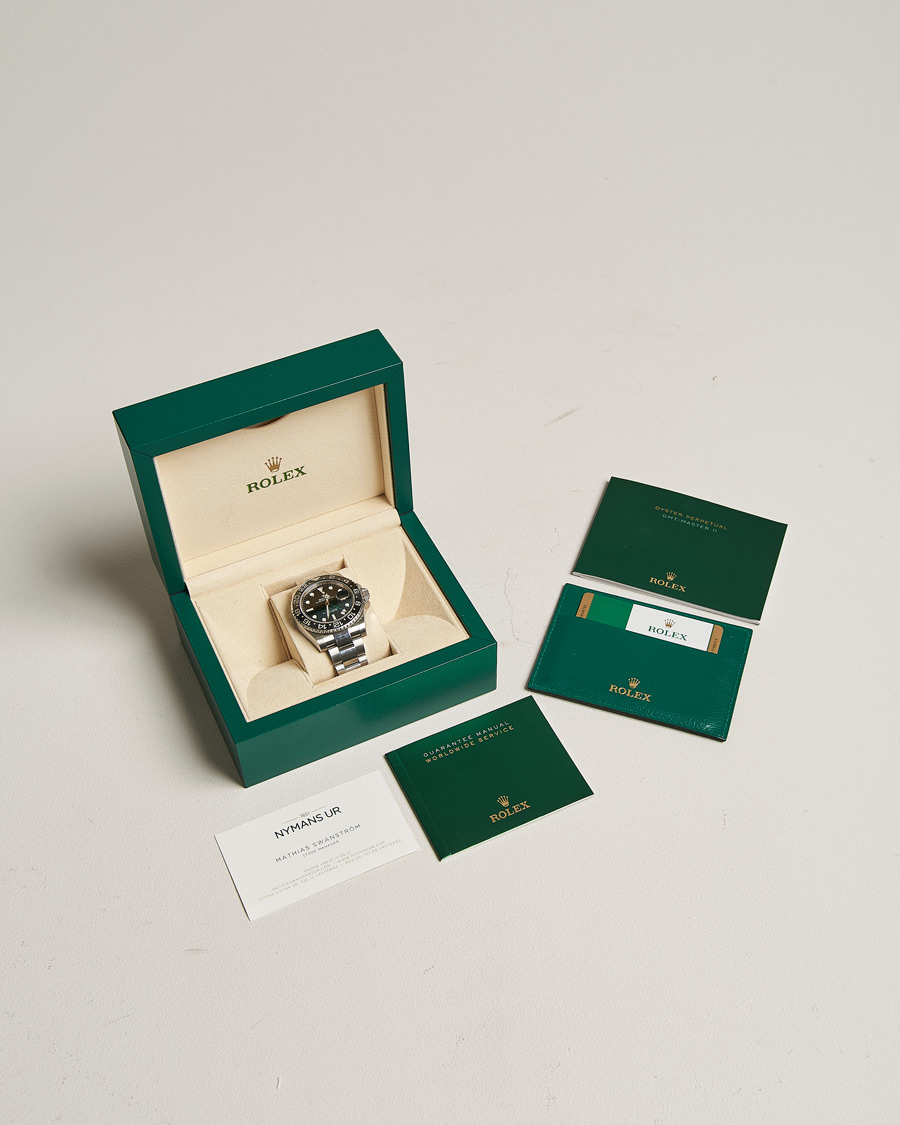 Herren | Rolex Pre-Owned GMT-Master II 116710LN Silver | Rolex Pre-Owned | GMT-Master II 116710LN Silver