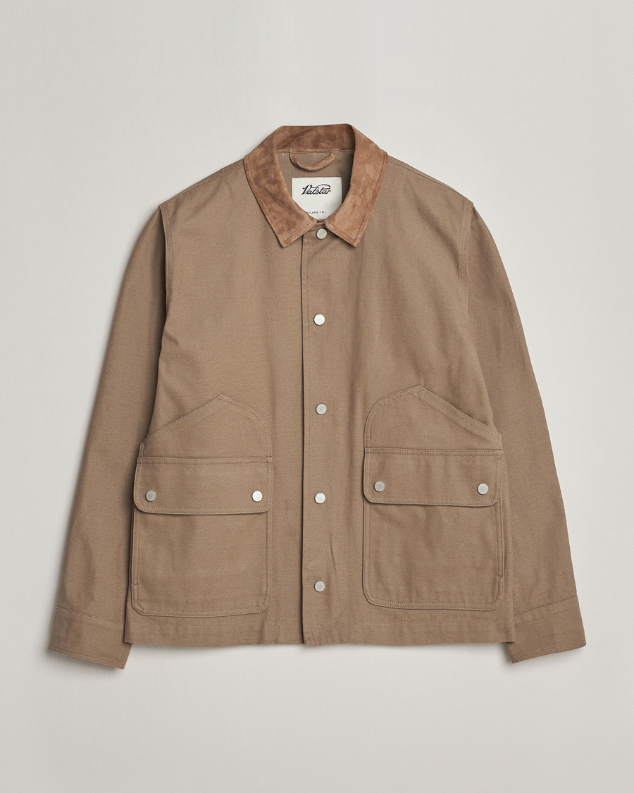 Herren | Jacken | Valstar | Canvas Chore Jacket Khaki