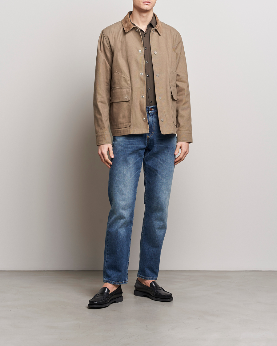 Herren | Jacken | Valstar | Canvas Chore Jacket Khaki