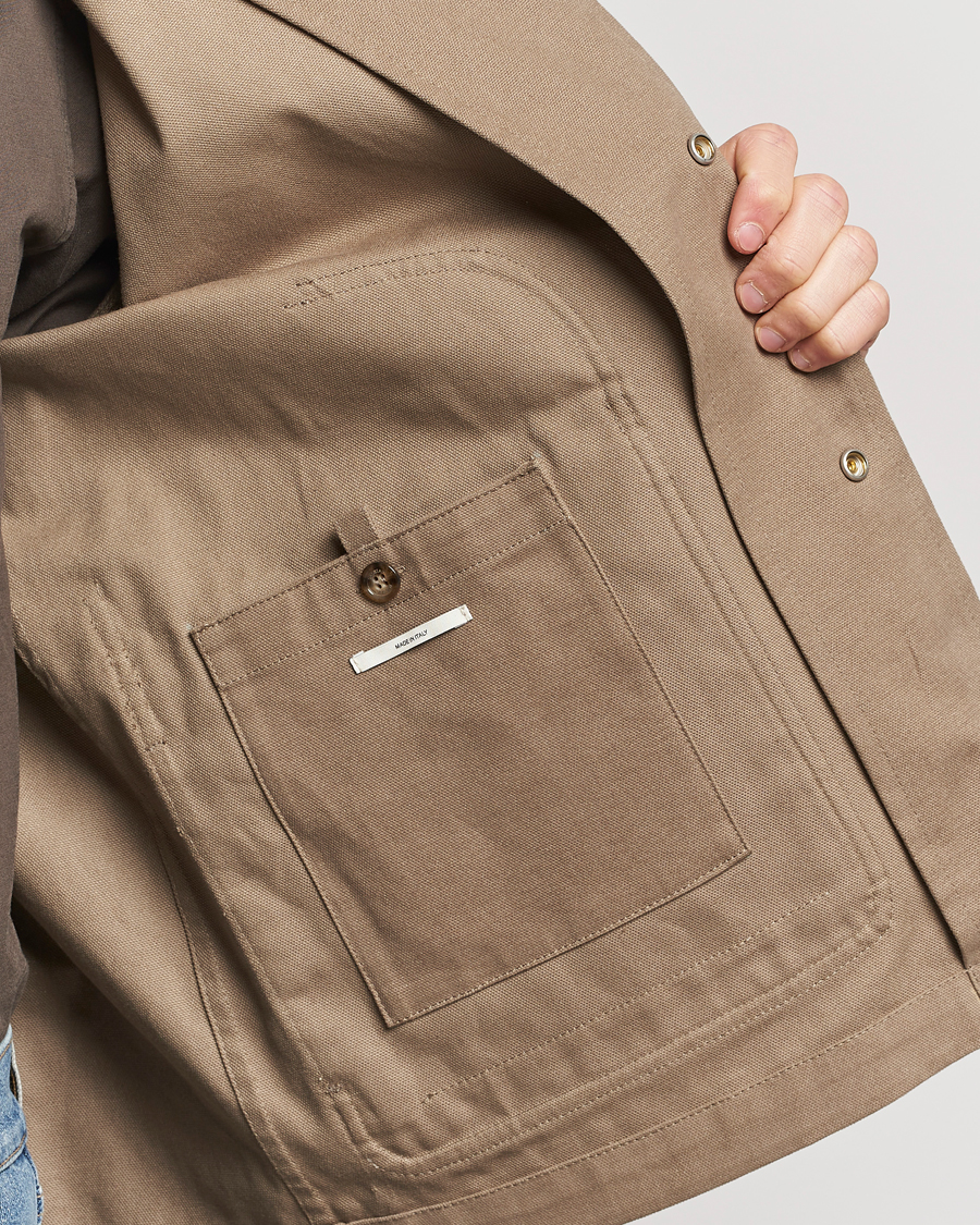 Herren | Jacken | Valstar | Canvas Chore Jacket Khaki