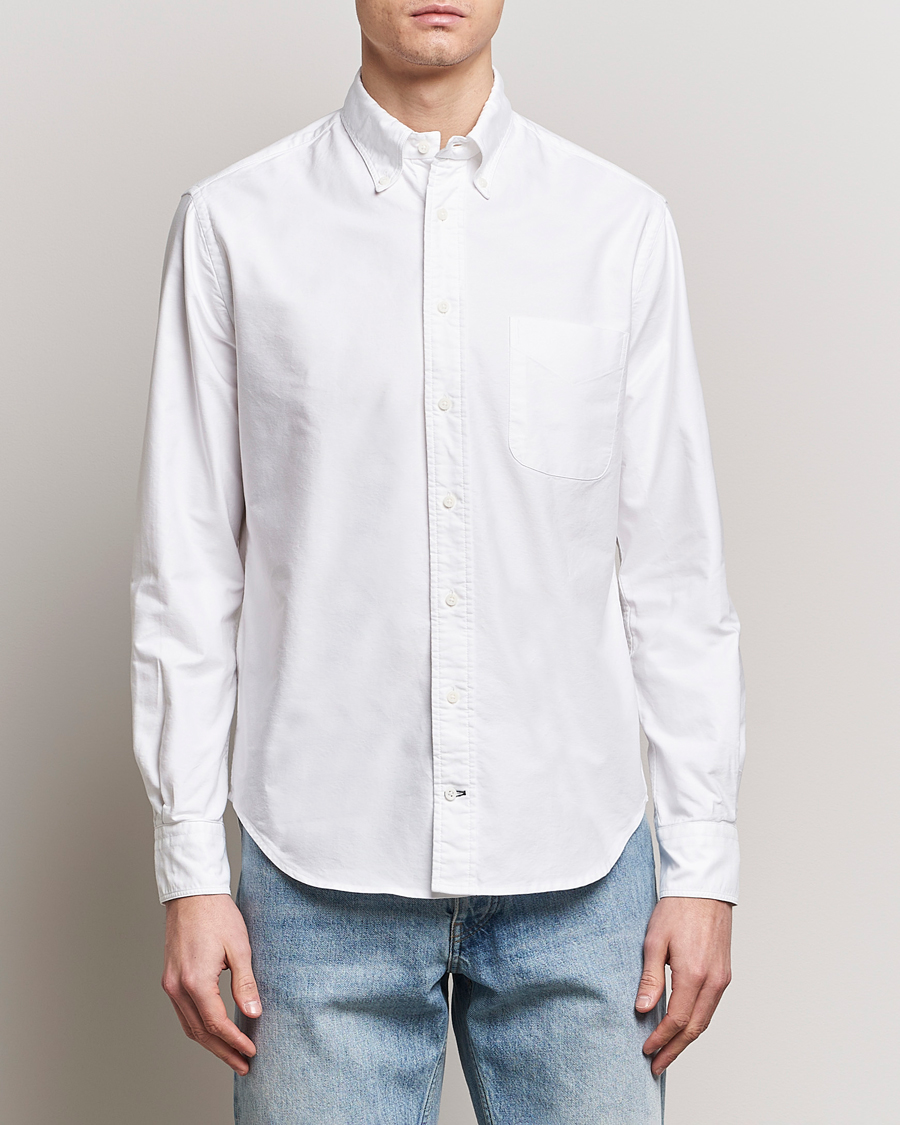 Herren | American Heritage | Gitman Vintage | Button Down Oxford Shirt White
