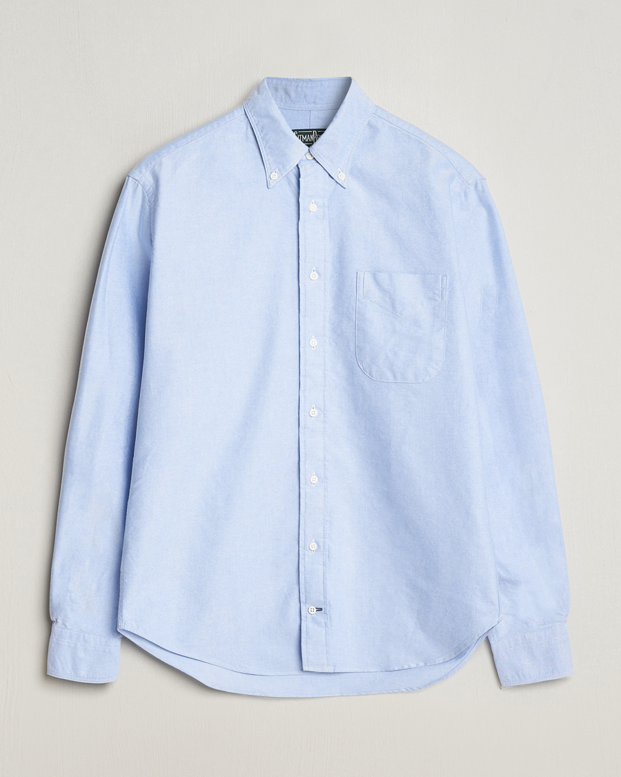 Herren | Hemden | Gitman Vintage | Button Down Oxford Shirt Light Blue