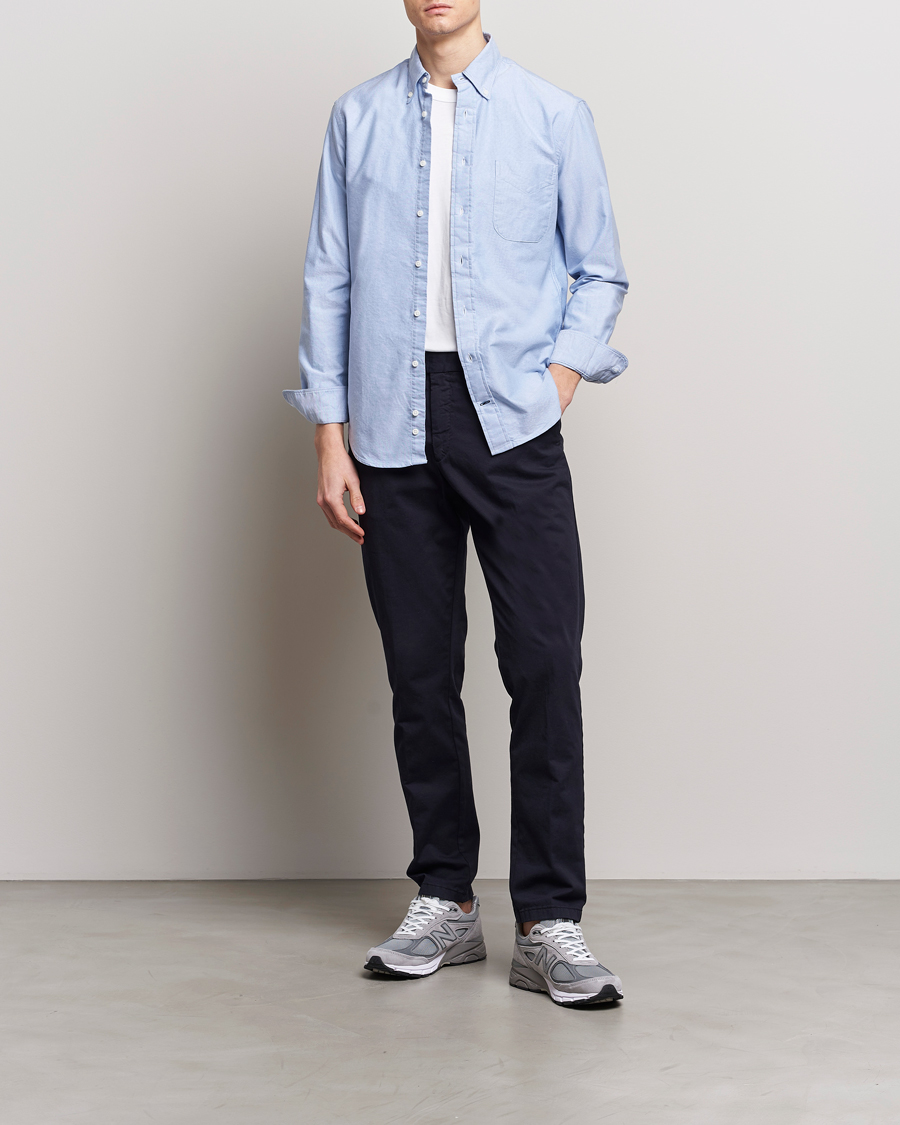 Herren | Hemden | Gitman Vintage | Button Down Oxford Shirt Light Blue