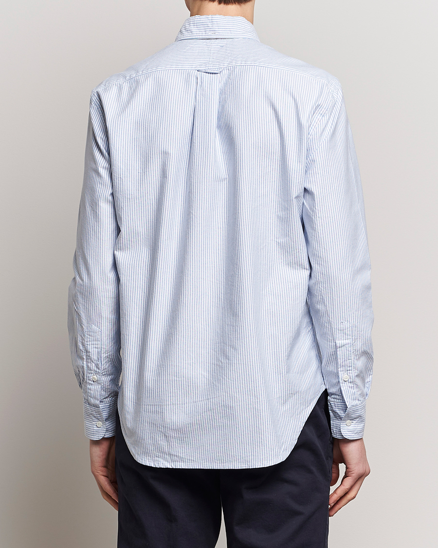 Herren | Hemden | Gitman Vintage | Button Down Oxford Shirt Blue Stripe