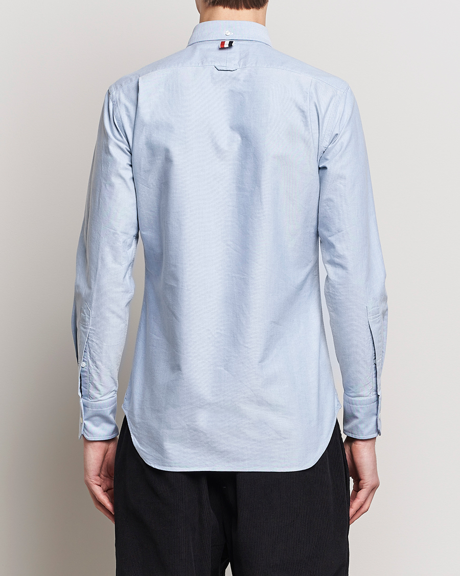 Herren | Hemden | Thom Browne | Contrast Placket Oxford Shirt Light Blue