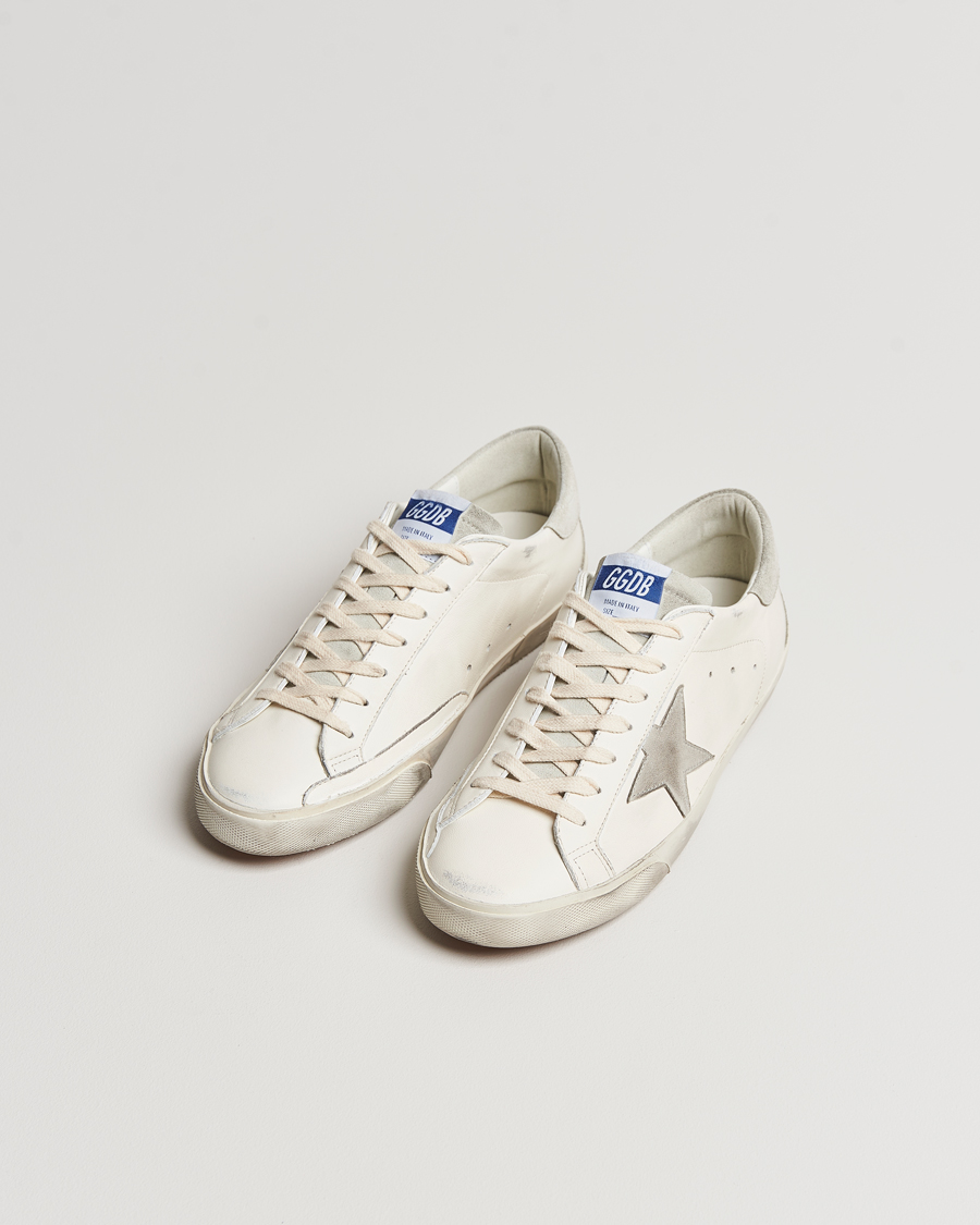 Herren | Golden Goose Deluxe Brand Super-Star Sneaker White/Ice | Golden Goose | Deluxe Brand Super-Star Sneaker White/Ice
