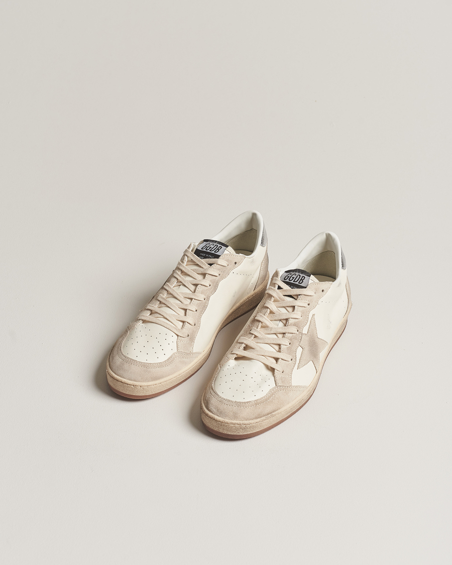 Herren | Weiße Sneakers | Golden Goose Deluxe Brand | Ball Star Sneakers White/Beige