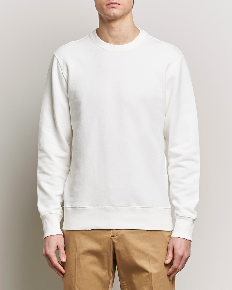 Herren | Golden Goose Deluxe Brand | Golden Goose Deluxe Brand | Distressed Jersey Sweatshirt Vintage White
