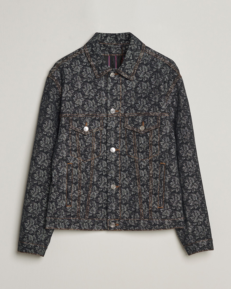 Herren | Jacken | Etro | Jacquard Denim Jacket Dark Blue