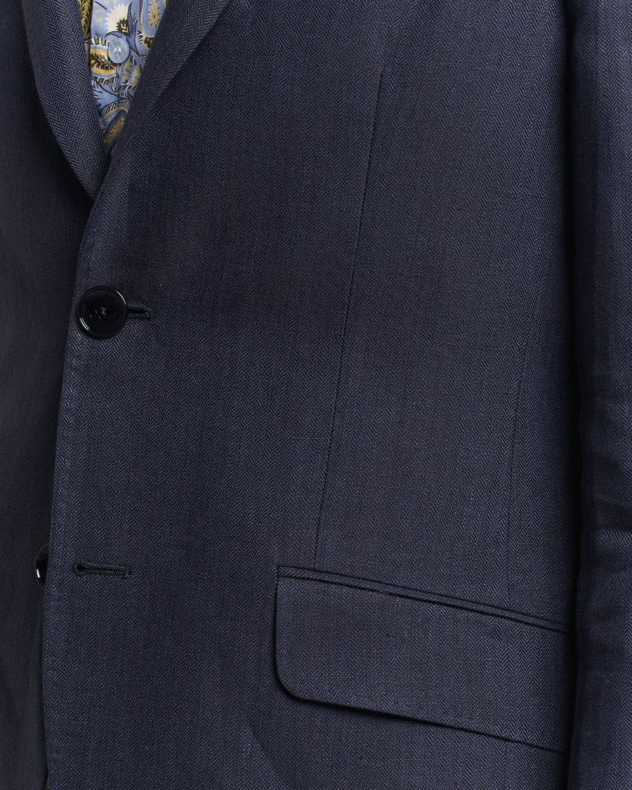 Herren | Sakkos | Etro | Linen Blazer Navy