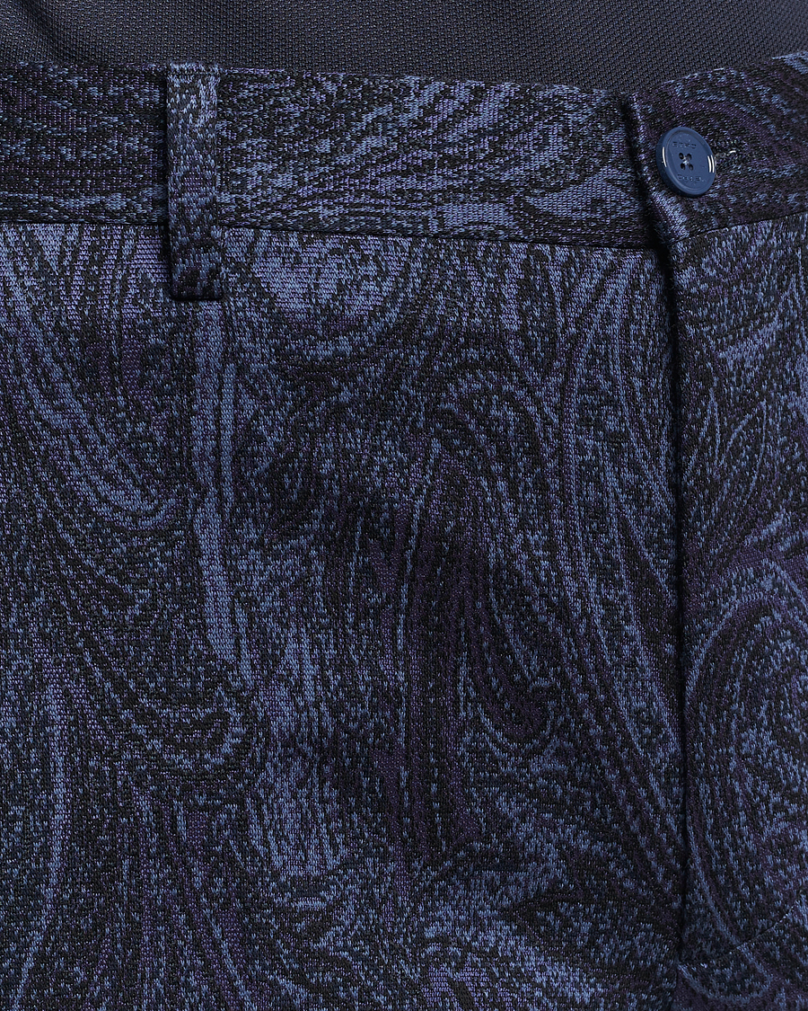 Herren | Hosen | Etro | Tonal Paisley Trousers Navy