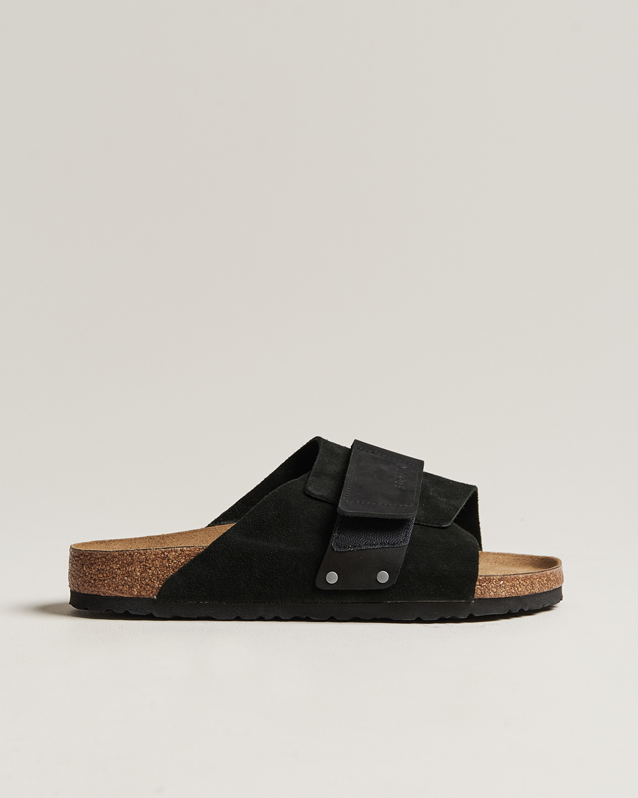 Herren | BIRKENSTOCK Kyoto Nubuck/Suede Black | BIRKENSTOCK | Kyoto Nubuck/Suede Black