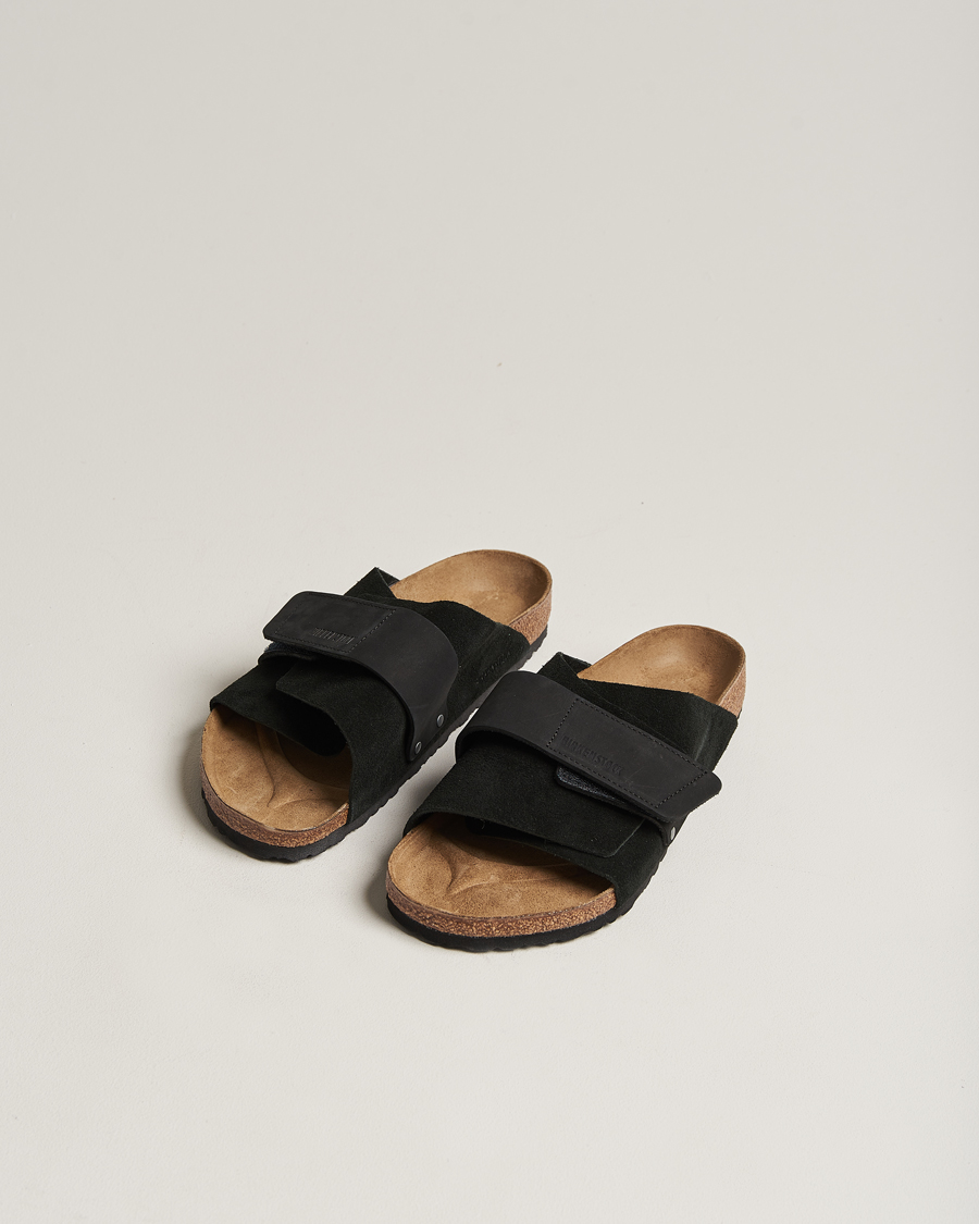 Herren | BIRKENSTOCK Kyoto Nubuck/Suede Black | BIRKENSTOCK | Kyoto Nubuck/Suede Black