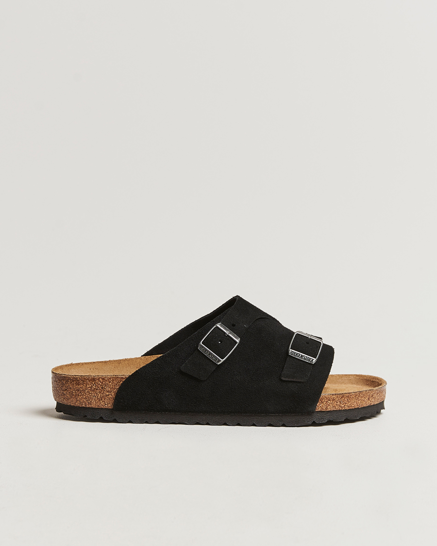 Herren | BIRKENSTOCK Zürich Black Suede | BIRKENSTOCK | Zürich Black Suede