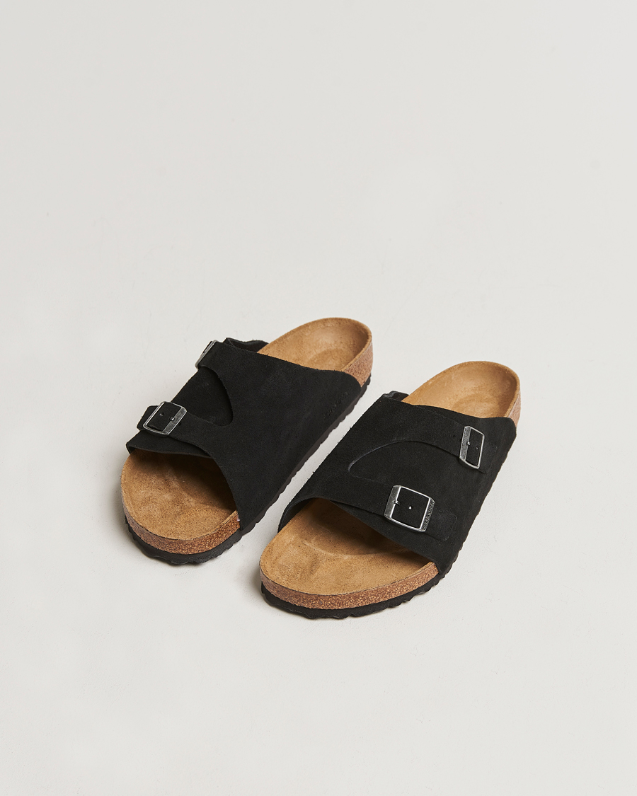 Herren | BIRKENSTOCK Zürich Black Suede | BIRKENSTOCK | Zürich Black Suede