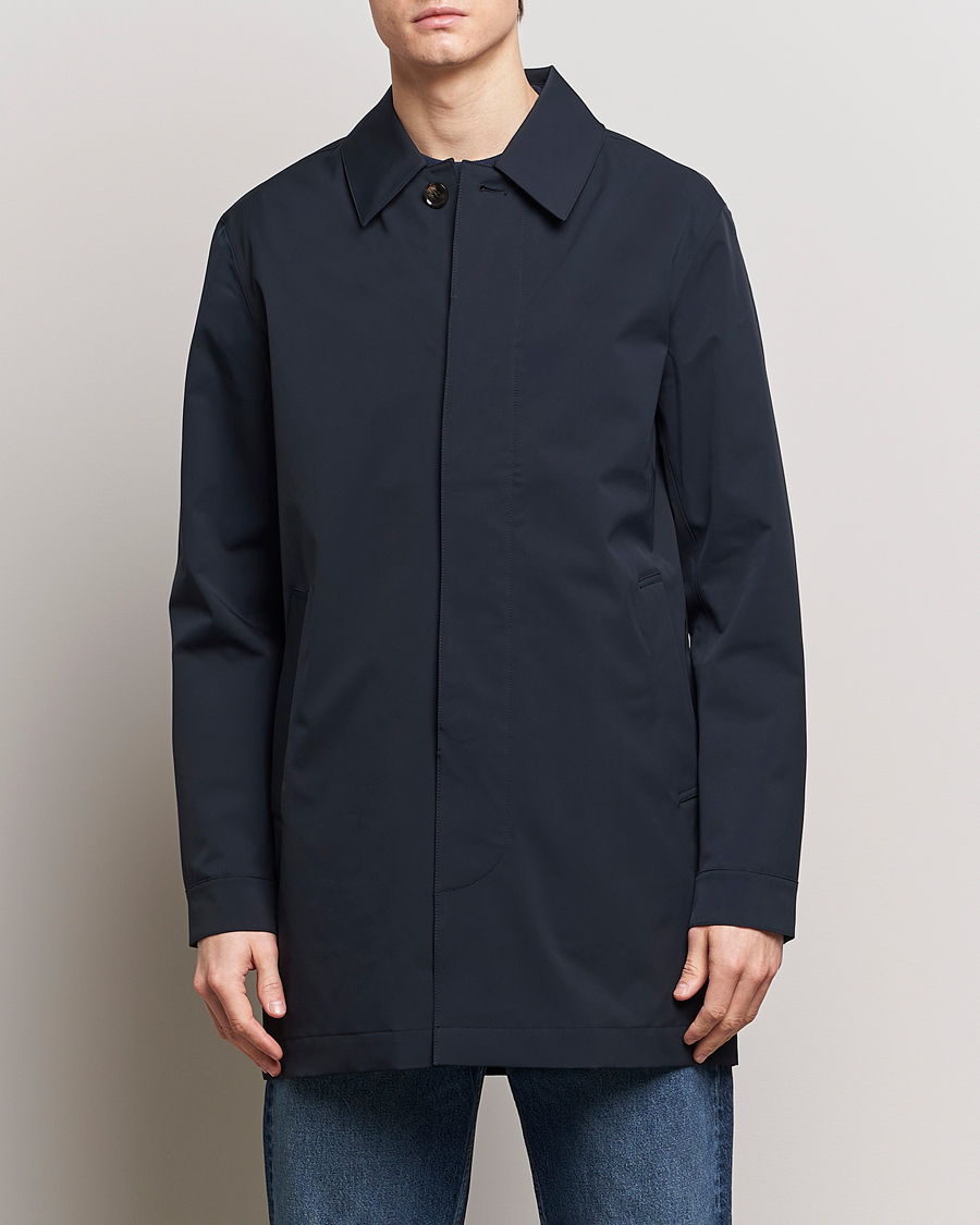 Herren | Jacken | NN07 | Kim Waterproof Car Coat Navy Blue