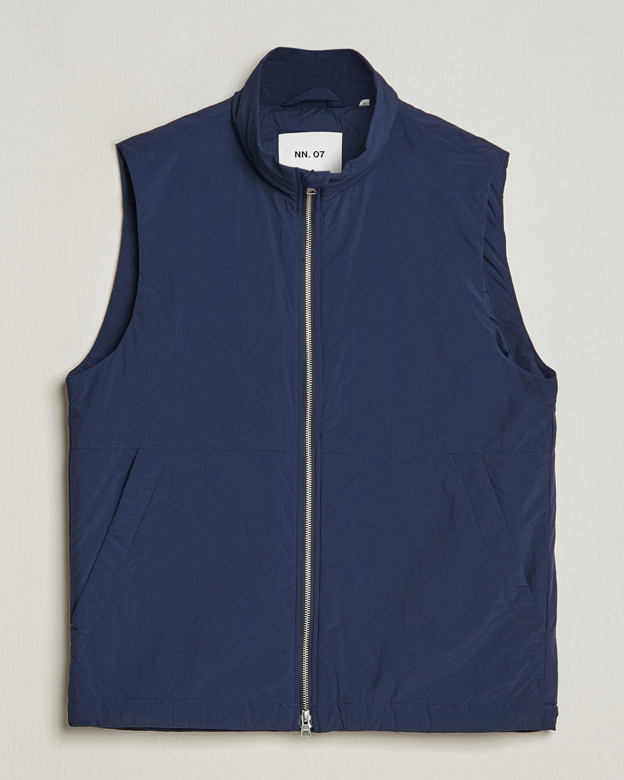 Herren | Jacken | NN07 | Zack Recycled Vest Navy Blue