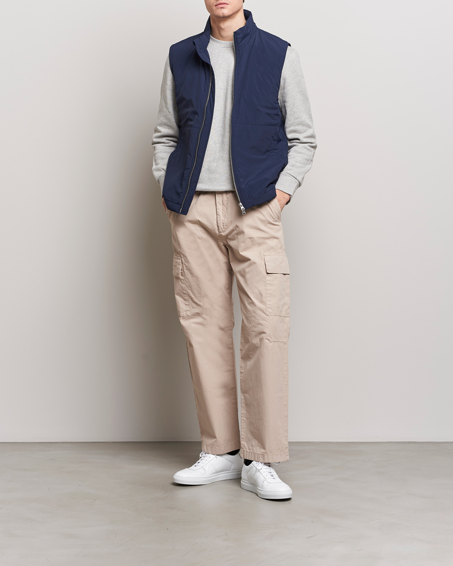 Herren | Jacken | NN07 | Zack Recycled Vest Navy Blue