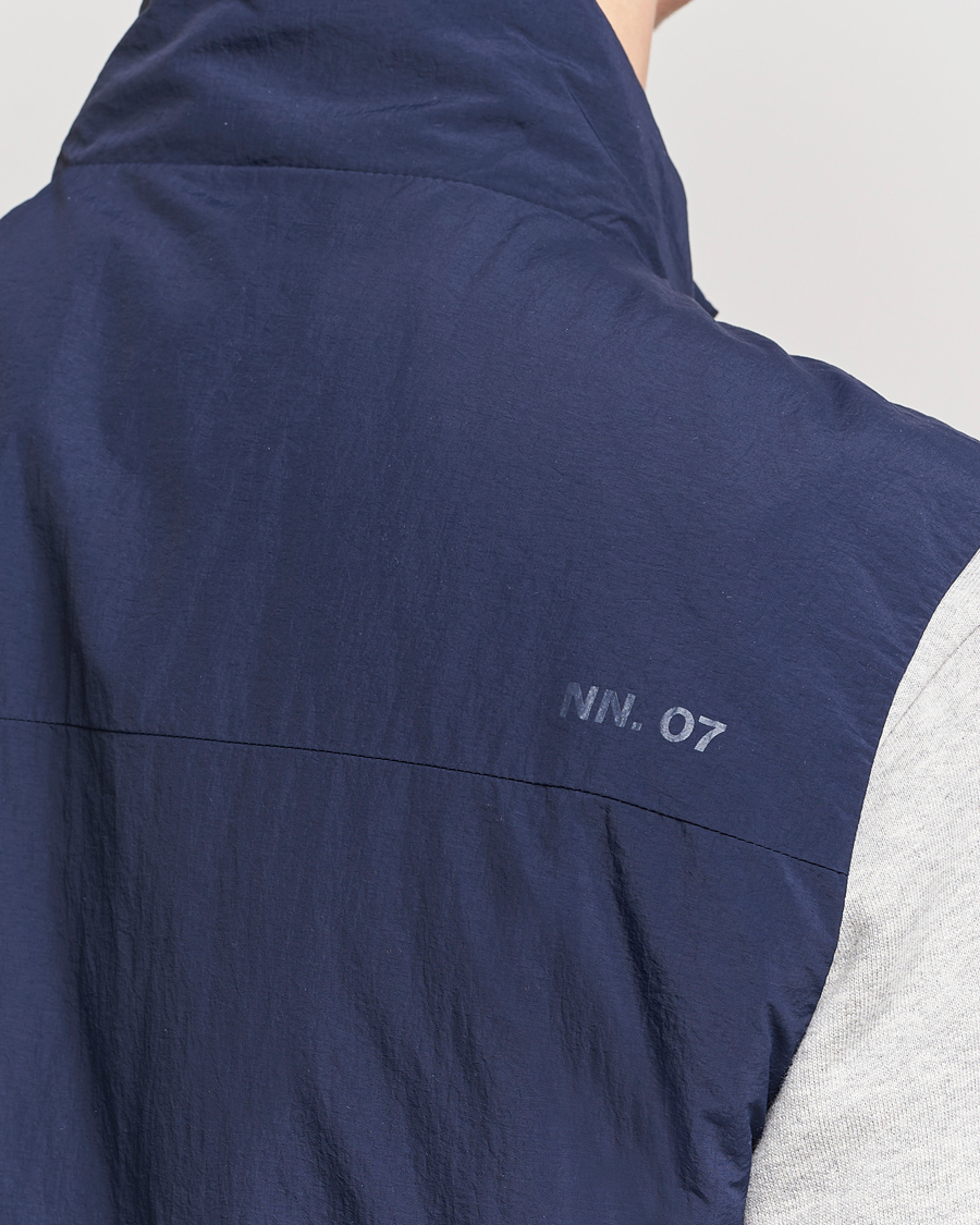 Herren | Jacken | NN07 | Zack Recycled Vest Navy Blue