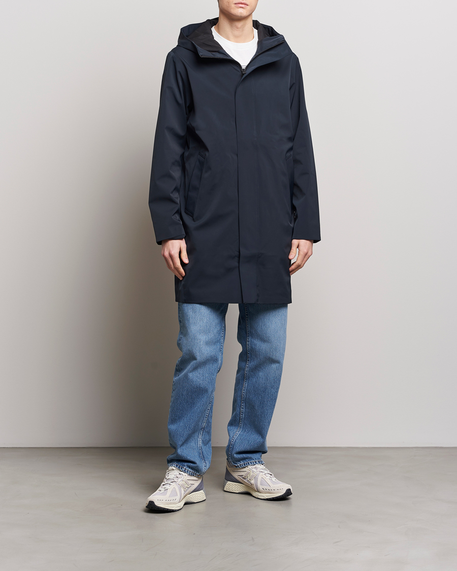 Herren | Jacken | NN07 | Knox Hooded Coat Navy Blue
