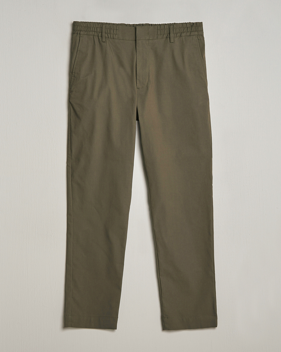 Herren | Hosen | NN07 | Billie Drawstring Pants Capers Green
