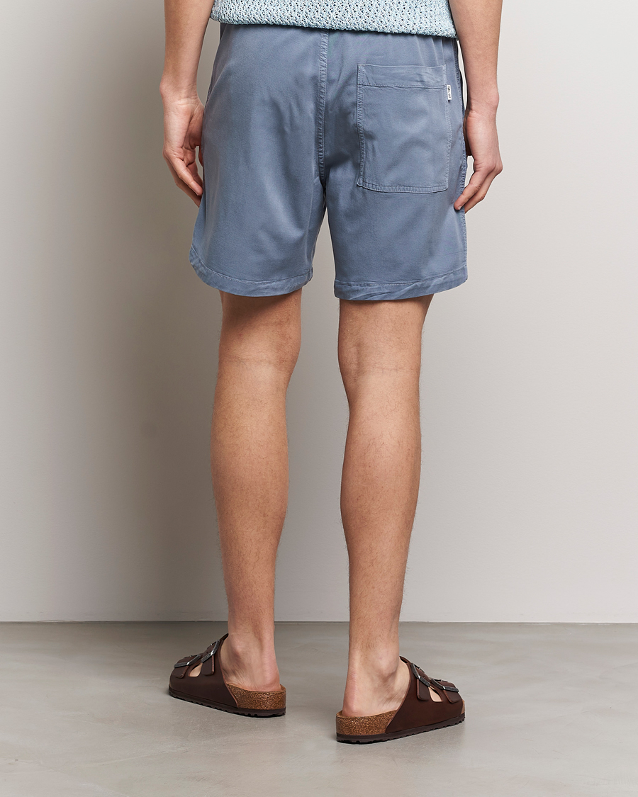 Herren | Shorts | NN07 | Gregor Tencel Drawstring Shorts Swedish Blue