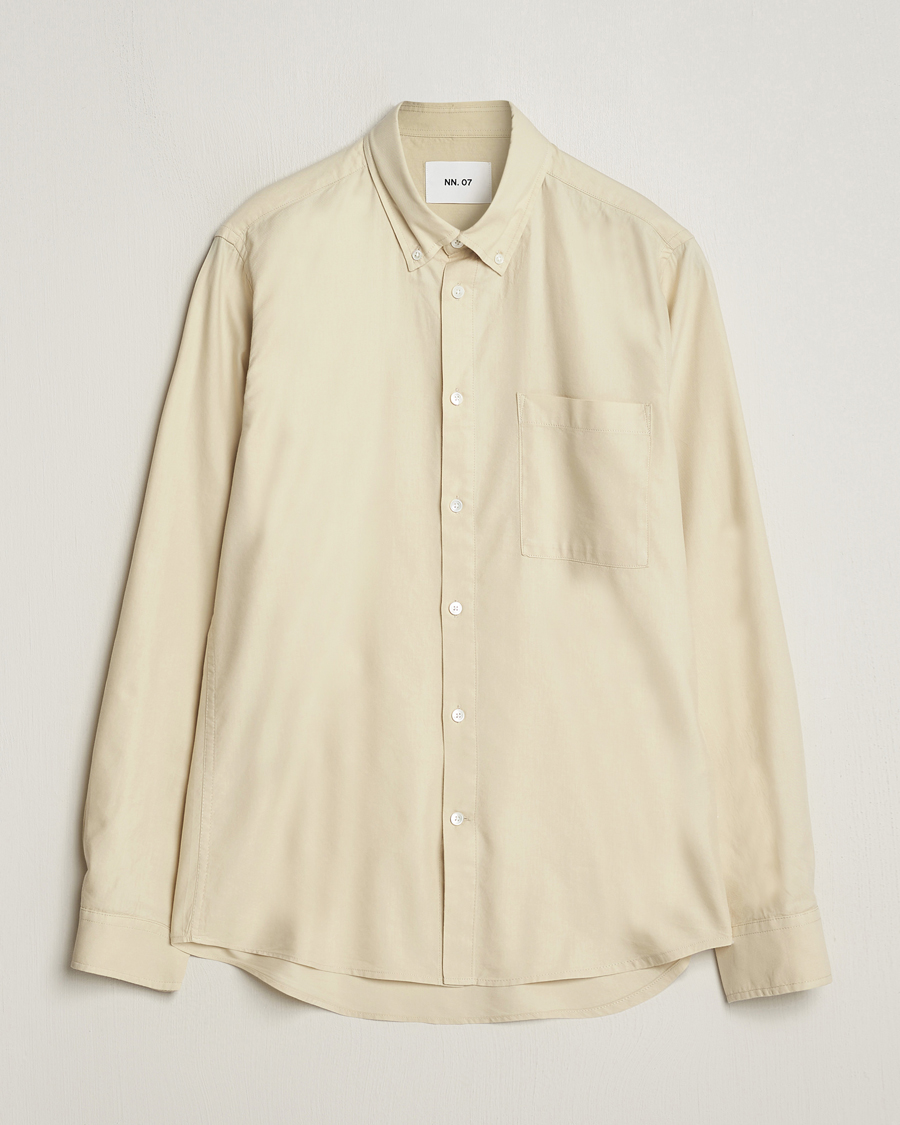 Herren | Hemden | NN07 | Arne Tencel Shirt Ecru