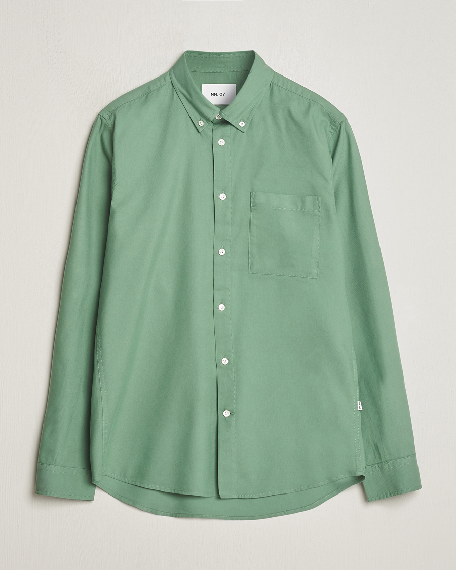 Herren | Hemden | NN07 | Arne Tencel Shirt Hedge Green