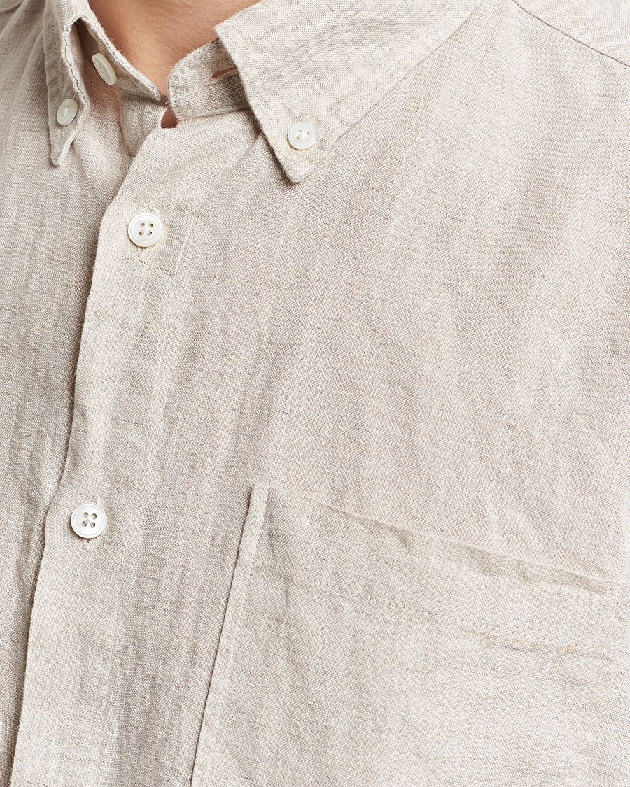 Herren | Hemden | NN07 | Arne Linen Shirt Oat