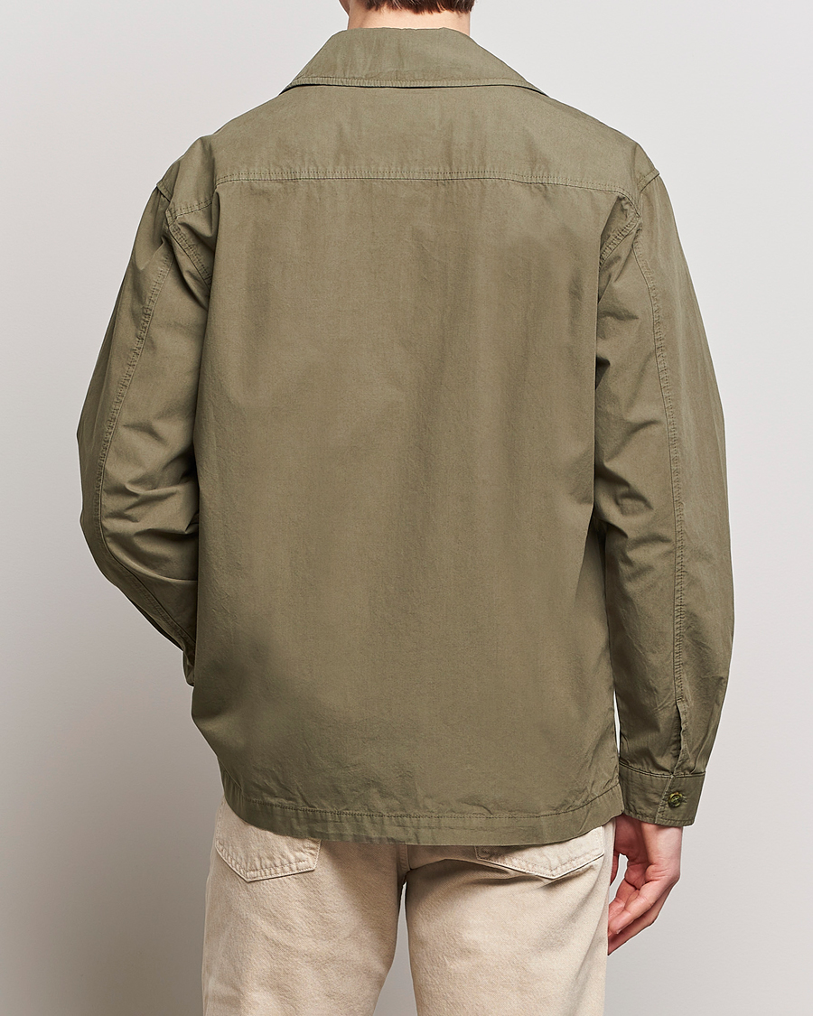 Herren | Jacken | NN07 | Isak Full Zip Shirt Jacket Capers Green