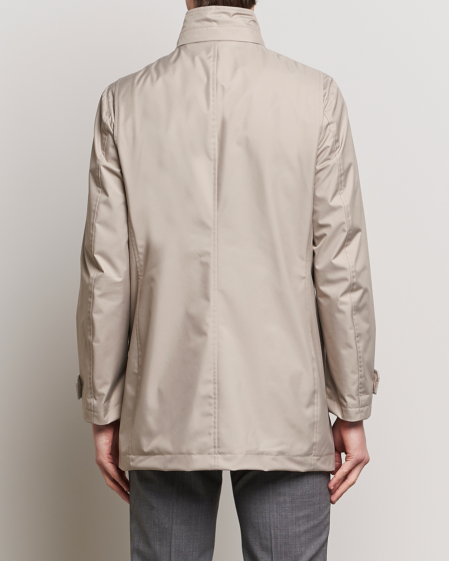 Herren | Jacken | MooRER | Waterproof Car Coat Light Grey
