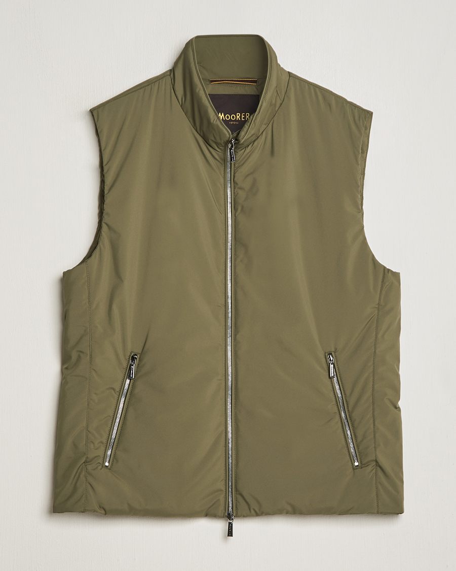 Herren | Jacken | MooRER | Senio Padded Vest Green