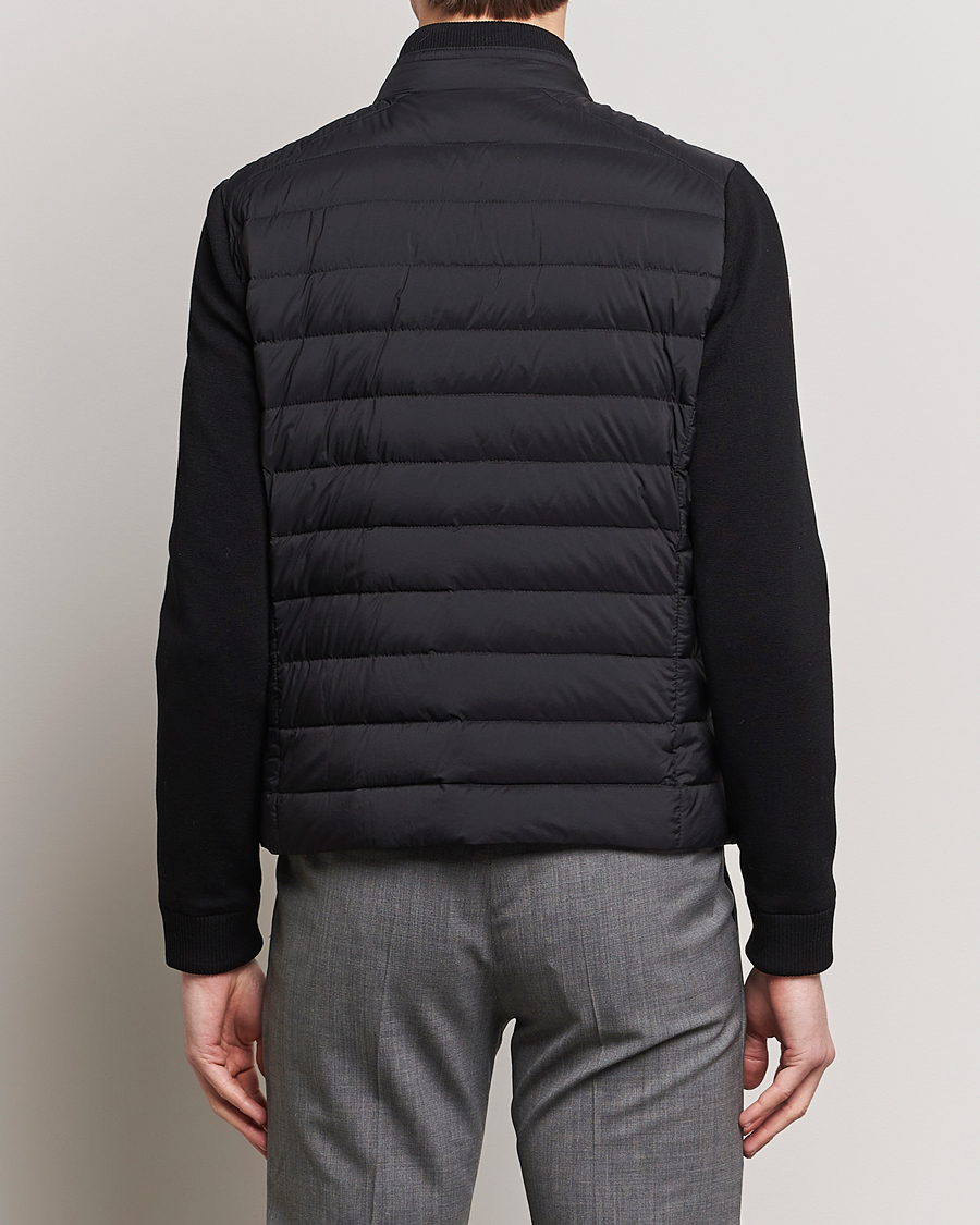 Herren | Jacken | MooRER | Hybrid Padded Jacket Black